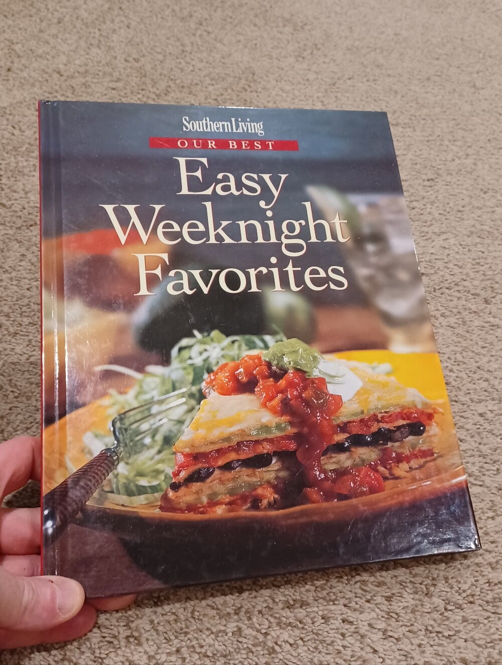 Southern Living Easy Weeknight Favorites Cookbook - Harback